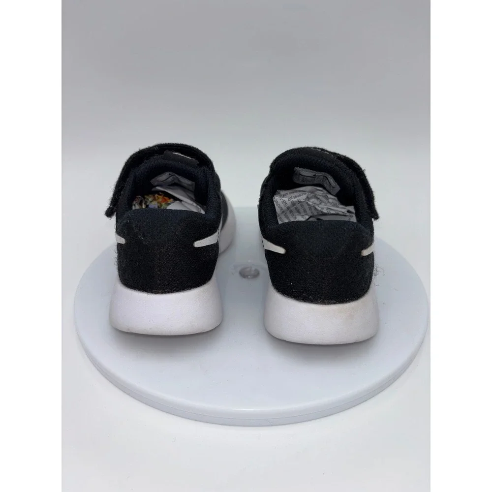 NIKE‎ Baby Toddler Sneaker Shoe Black White Athletic Boy Girl Sporty Little 9